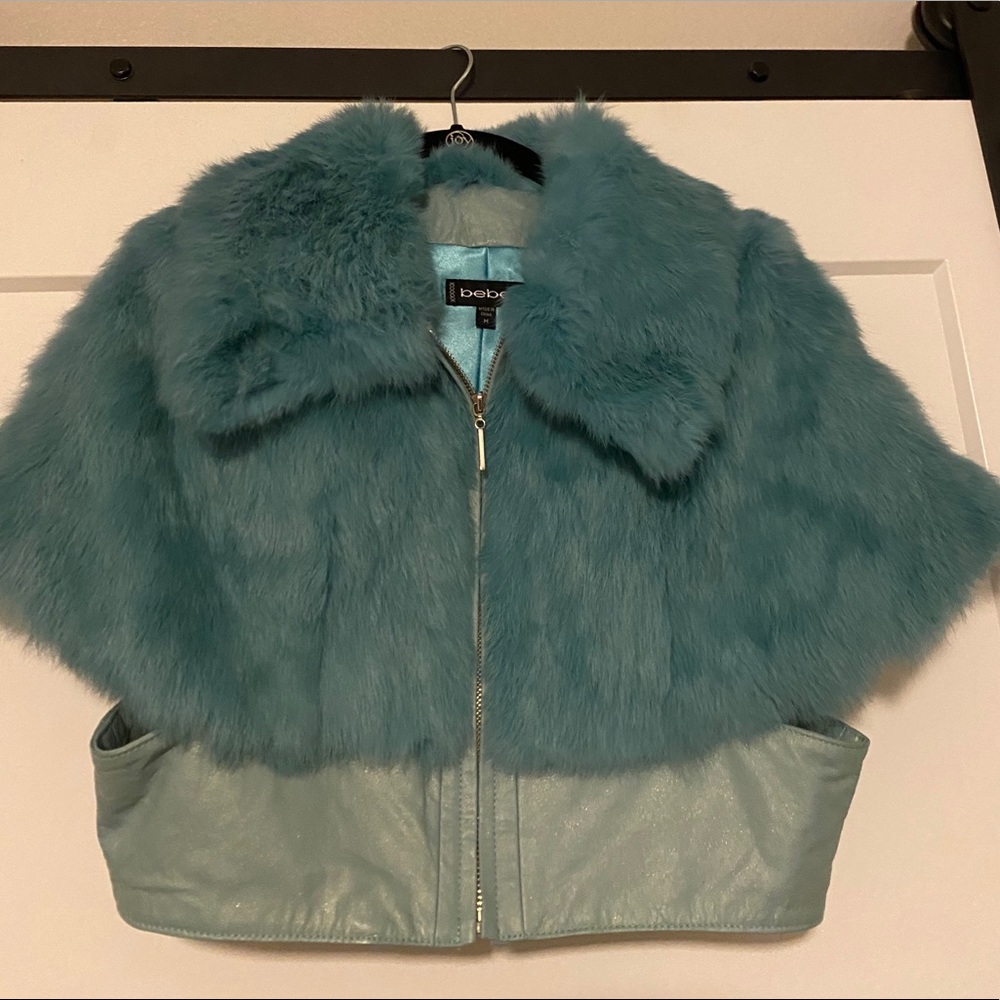 Bebe Rabbit Fur Zipup Vest